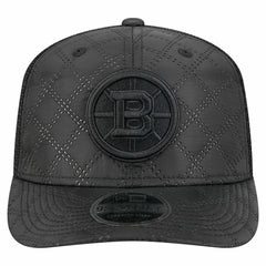 Boston Bruins New Era Quilted Nylon 9SEVENTY Adjustable Trucker Hat - NHL Hats