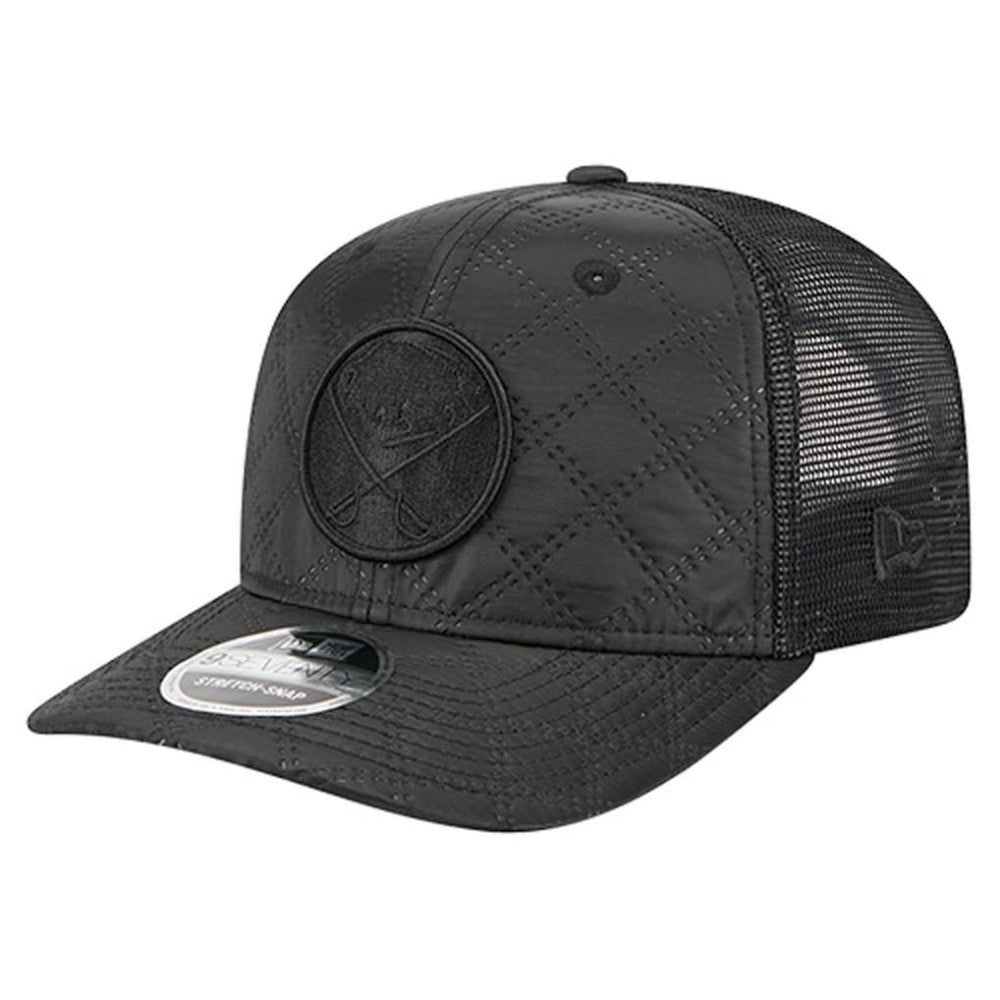 Buffalo Sabres New Era Quilted Nylon 9SEVENTY Adjustable Trucker Hat - NHL Hats
