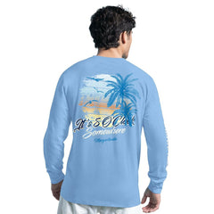 Dallas Cowboys G-III Sports by Carl Banks Margaritaville It's Five O'Clock Somewhere Long Sleeve T-Shirt | NFL Online