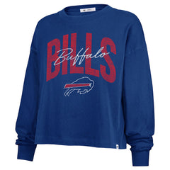 Buffalo Bills '47 Women's Plus Size Muse Sydney Long Sleeve T-Shirt | NFL Online