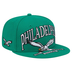 Philadelphia Eagles Throwback Oversized 59FIFTY Fitted Hat | NFL New