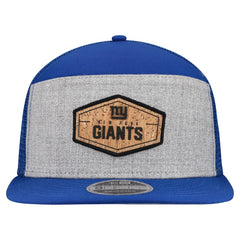 New York Giants Cork Split Panel 9FIFTY Trucker Snapback Hat | NFL New