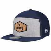 Tennessee Titans Cork Split Panel 9FIFTY Trucker Snapback Hat | NFL Discount