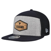 Houston Texans Cork Split Panel 9FIFTY Trucker Snapback Hat | NFL US