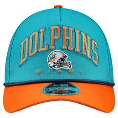 Miami Dolphins Arch COOLERA 9FORTY A-Frame M-Crown Adjustable Hat | NFL Outlet
