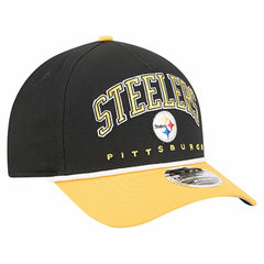 Pittsburgh Steelers Arch COOLERA 9FORTY A-Frame M-Crown Adjustable Hat | NFL Outlet