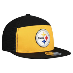 Pittsburgh Steelers Outdoor Split Panel 9FIFTY Snapback Hat | NFL On sale