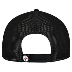 Pittsburgh Steelers Outdoor Split Panel 9FIFTY Snapback Hat | NFL On sale