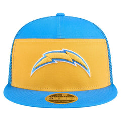 Los Angeles Chargers Outdoor Split Panel 9FIFTY Snapback Hat | NFL Outlet