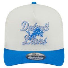 Detroit Lions Chainstitch A-Frame 9FIFTY Adjustable Hat | NFL Near me