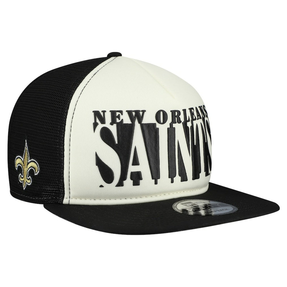 New Orleans Saints Cutout A-Frame 9FIFTY Snapback Hat | NFL On sale