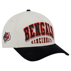 Cincinnati Bengals Head Two-Tone Sided Corduroy 9FORTY A-Frame Adjustable Hat | NFL Hot