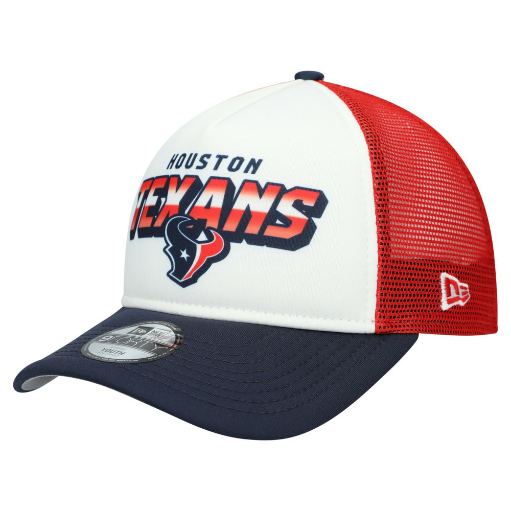 Houston Texans Youth Streak 9FORTY A-Frame Adjustable Hat | NFL US