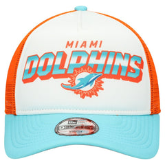 Miami Dolphins Youth Streak 9FORTY A-Frame Adjustable Hat | NFL Sale