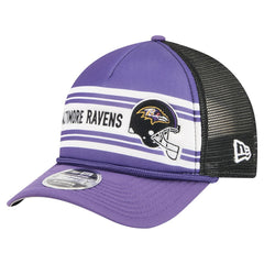 Baltimore Ravens Linear A-Frame 9FORTY Adjustable Hat | NFL US