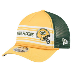 Green Bay Packers Linear A-Frame 9FORTY Adjustable Hat | NFL On sale
