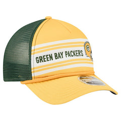 Green Bay Packers Linear A-Frame 9FORTY Adjustable Hat | NFL On sale