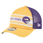 Minnesota Vikings Linear A-Frame 9FORTY Adjustable Hat | NFL US