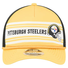Pittsburgh Steelers Linear A-Frame 9FORTY Adjustable Hat | NFL Near me