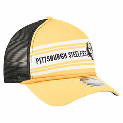 Pittsburgh Steelers Linear A-Frame 9FORTY Adjustable Hat | NFL Near me