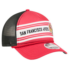 San Francisco 49ers Linear A-Frame 9FORTY Adjustable Hat | NFL US