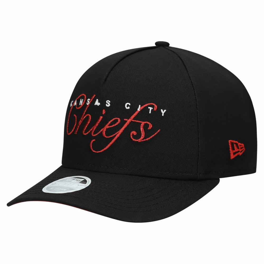 Kansas City Chiefs Women's Metallic 9FORTY M-Crown A-Frame Adjustable Hat | NFL US