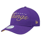 Minnesota Vikings Women's Metallic 9FORTY M-Crown A-Frame Adjustable Hat | NFL On sale