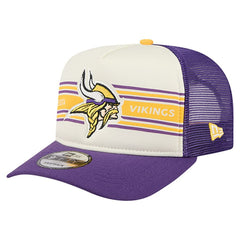 Minnesota Vikings Banner A-Frame 9FIFTY Trucker Snapback Hat | NFL US