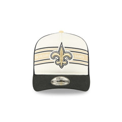 New Orleans Saints Banner A-Frame 9FIFTY Trucker Snapback Hat | NFL US