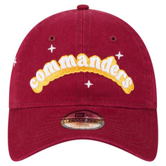 Washington Commanders Girls Youth Cheer 9TWENTY Adjustable Hat | NFL Outlet