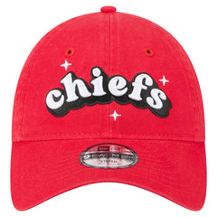 Kansas City Chiefs Girls Youth Cheer 9TWENTY Adjustable Hat | NFL Discount