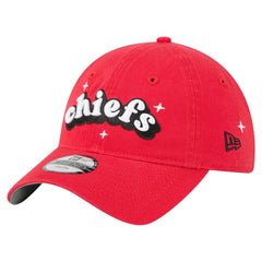Kansas City Chiefs Girls Youth Cheer 9TWENTY Adjustable Hat | NFL Discount