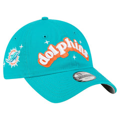 Miami Dolphins Girls Youth Cheer 9TWENTY Adjustable Hat | NFL On sale