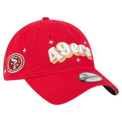 San Francisco 49ers Girls Youth Cheer 9TWENTY Adjustable Hat | NFL Near me