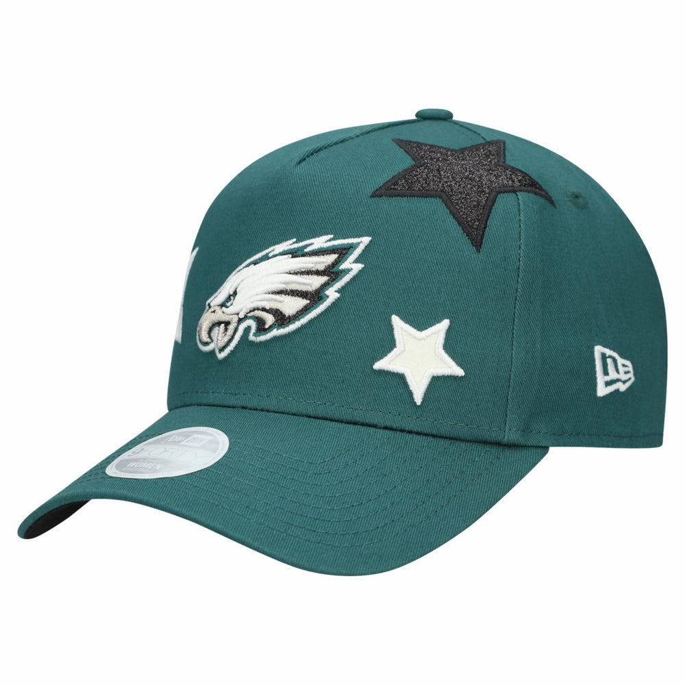 Philadelphia Eagles Women's Stardom A-Frame 9FORTY Adjustable Hat | NFL Sale