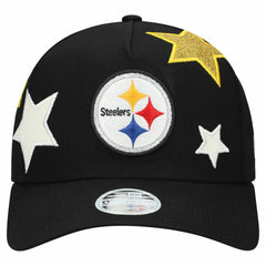 Pittsburgh Steelers Women's Stardom A-Frame 9FORTY Adjustable Hat | NFL Sale