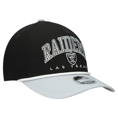 Las Vegas Raiders Youth Arch COOLERA 9FORTY A-Frame Adjustable Hat | NFL Hot