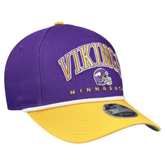 Minnesota Vikings Youth Arch COOLERA 9FORTY A-Frame Adjustable Hat | NFL New