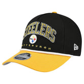 Pittsburgh Steelers Youth Arch COOLERA 9FORTY A-Frame Adjustable Hat | NFL Hot