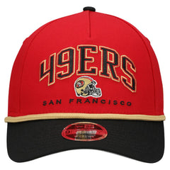 San Francisco 49ers Youth Arch COOLERA 9FORTY A-Frame Adjustable Hat | NFL Online