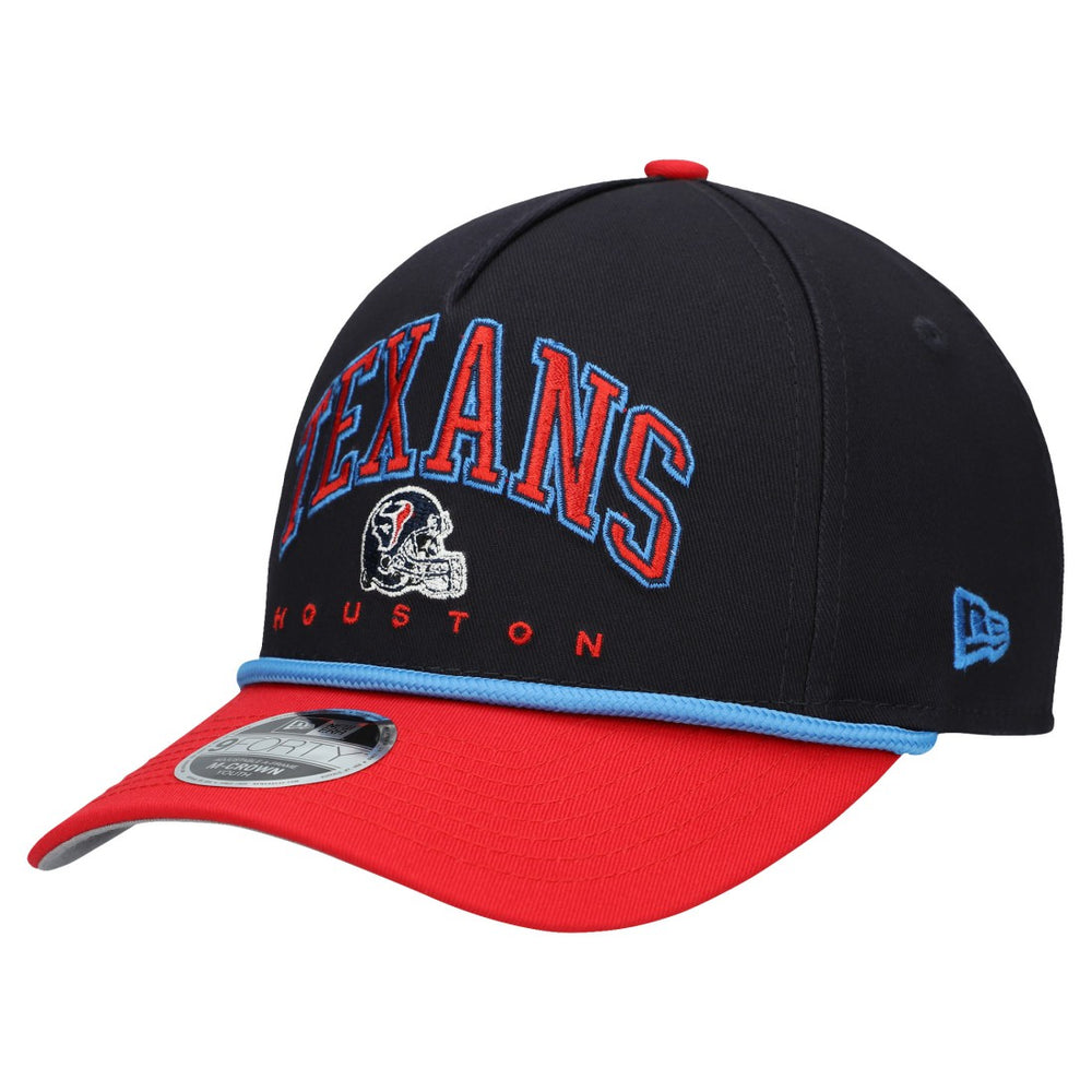Houston Texans Youth Arch COOLERA 9FORTY A-Frame Adjustable Hat | NFL Discount