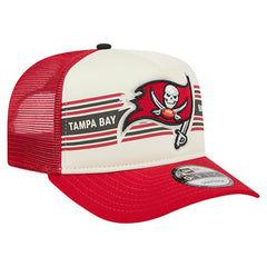 Tampa Bay Buccaneers Youth Banner 9FIFTY A-Frame Adjustable Trucker Hat | NFL New