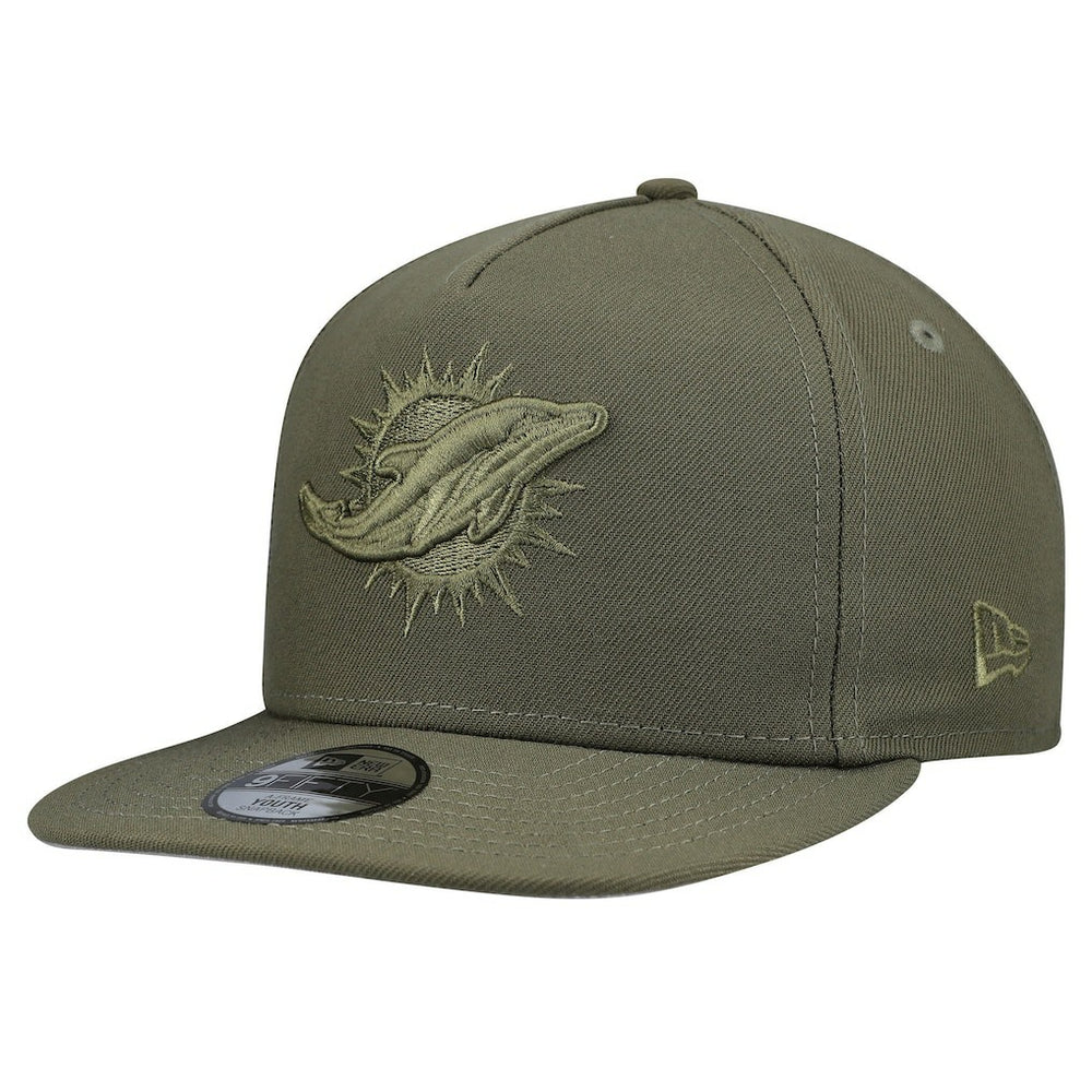 Miami Dolphins Youth Color Pack A-Frame 9FIFTY Snapback Hat | NFL Discount