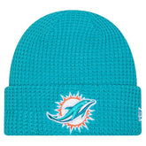 Miami Dolphins Youth Waffle Cuffed Knit Hat | NFL US