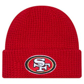 San Francisco 49ers Youth Waffle Cuffed Knit Hat | NFL New
