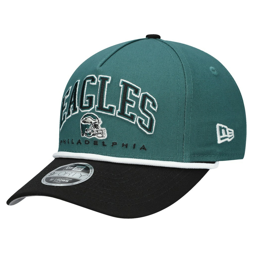 Philadelphia Eagles Preschool Arch COOLERA 9FORTY A-Frame M-Crown Adjustable Hat | NFL US