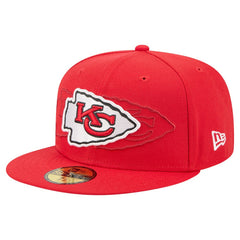 Kansas City Chiefs Tri-Hit 59FIFTY Fitted Hat | NFL On sale