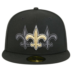 New Orleans Saints Tri-Hit 59FIFTY Fitted Hat | NFL US