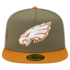 Philadelphia Eagles Color Pack A-Frame 59FIFTY Fitted Hat | NFL New