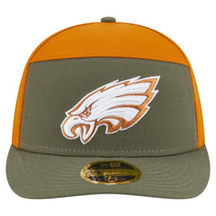 Philadelphia Eagles Two-Tone Color Pack Split Panel 59FIFTY Fitted Hat | NFL Discount